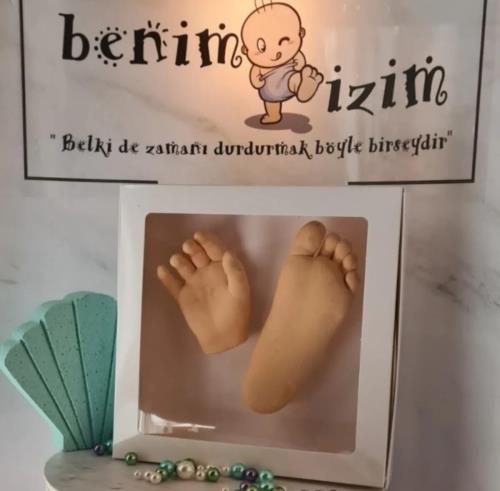 Kutulu Bebek El Ve Ayak Heykel Kiti